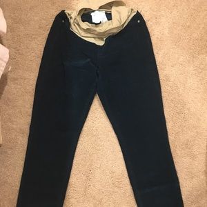 Blank NYC skinny maternity corduroys